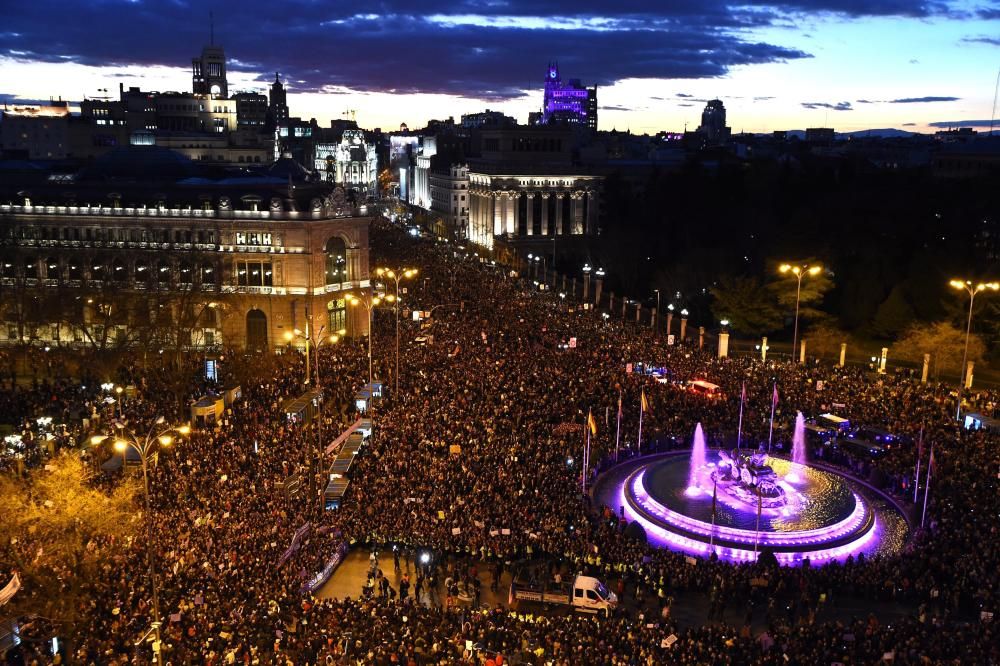 Manifestación en Madrid con motivo del Día ...