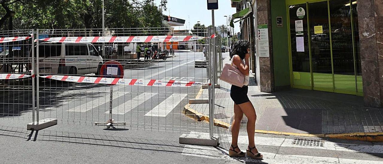 Cambios en el sentido del tráfico rodado a raíz de las obras del colector de Altabix.