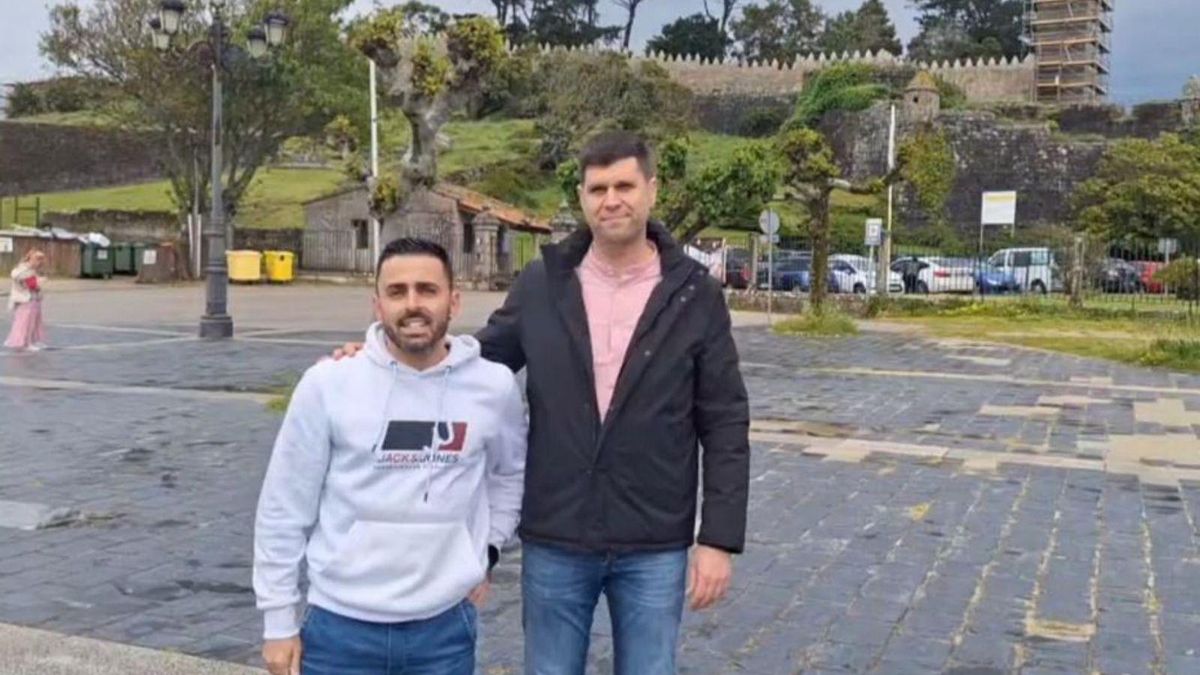 Jorge y Javier, que realizarán juntos el "Camino de Raquel" | CEDIDAS