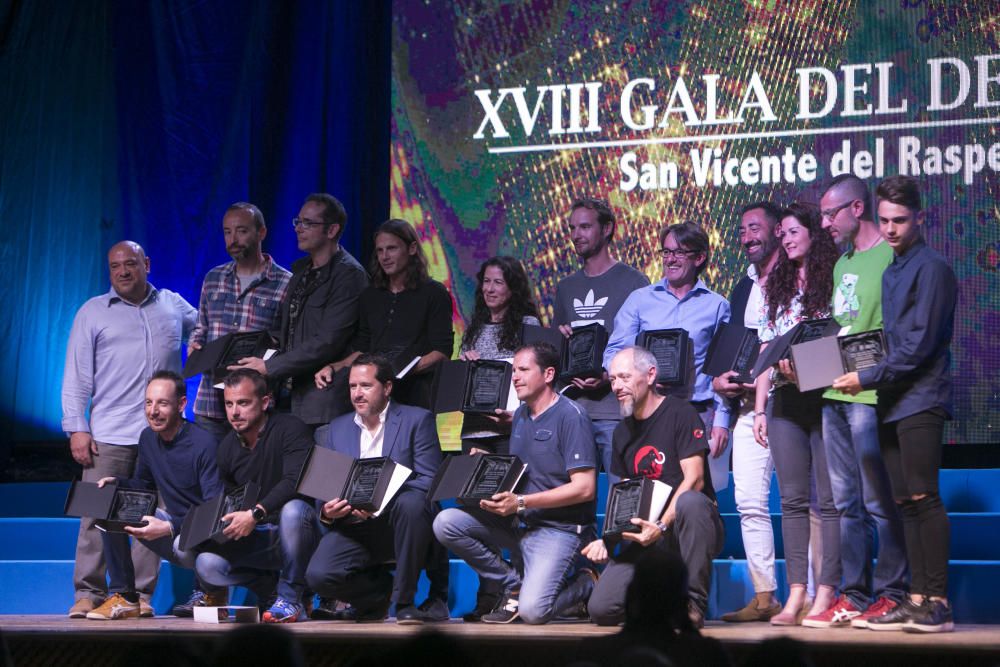 Conoce a los deportistas ganadores de la gala del Deporte de San Vicente