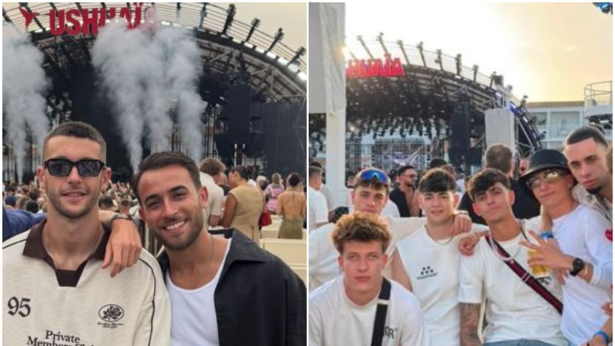 Joan García, Eric Garcia i Marc Bernal a Ushuaïa, Eivissa