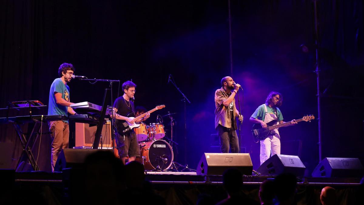 Irregular Roots en su concierto del Jardín de Invierno.
