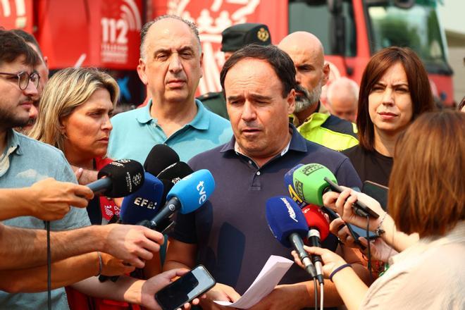 Pérez Llorca, sobre el incendio de Castellón: Todo hace indicar que hoy nadie volverá a sus casas. Está fuera de control