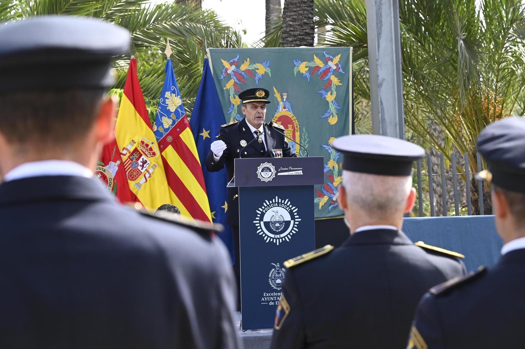 Así ha sido el acto del patrón de la Policía Local de Elche