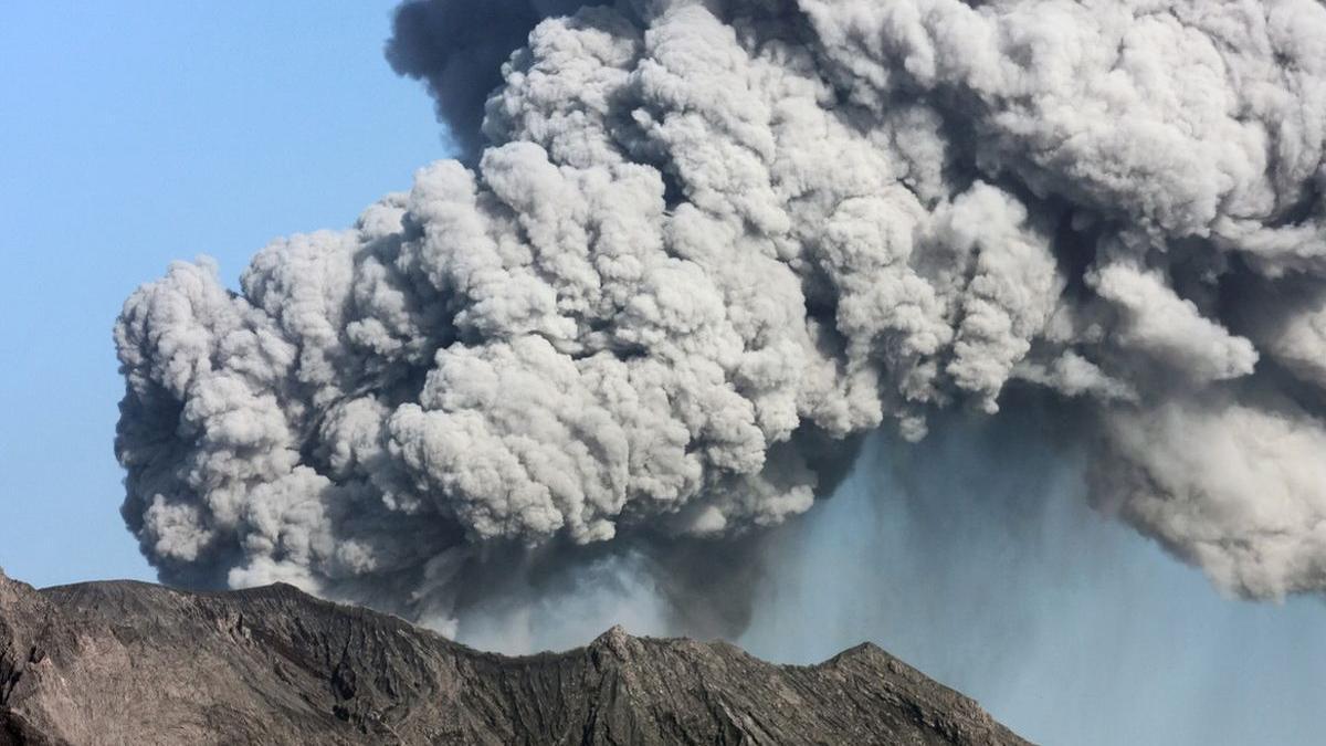 Erupció d&#039;un volcà a La Palma