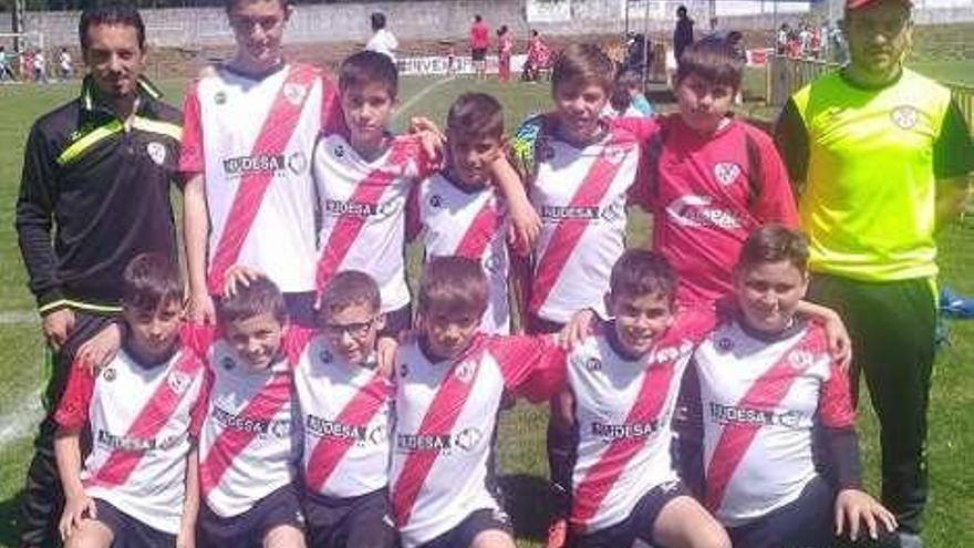 La EF Silleda vence en el torneo alevín del Praíña