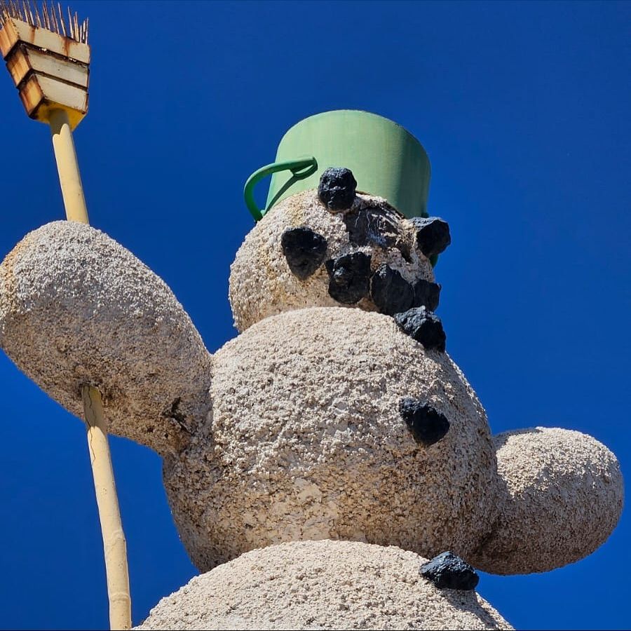 El Muñeco de Nieve de Santa Cruz de Tenerife pierde su nariz
