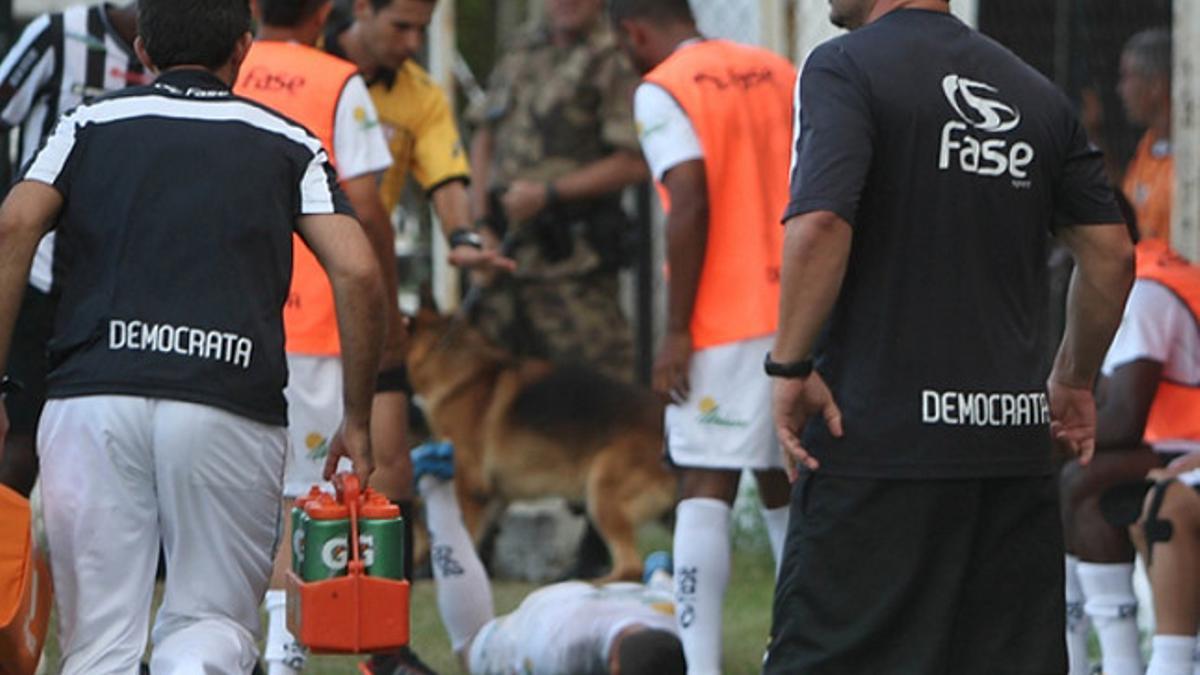 Joao Paulo fue atacado por un perro