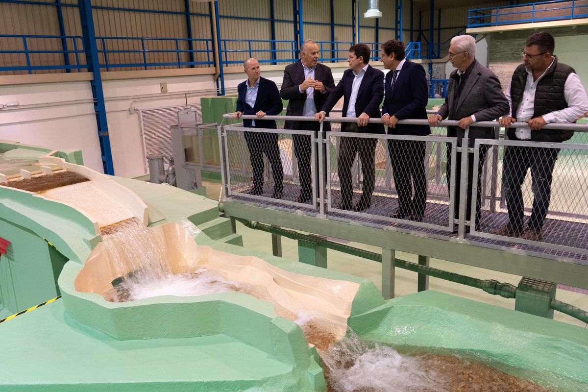 Inauguración del centro de formación e innovación de Iberdrola en Muelas del Pan