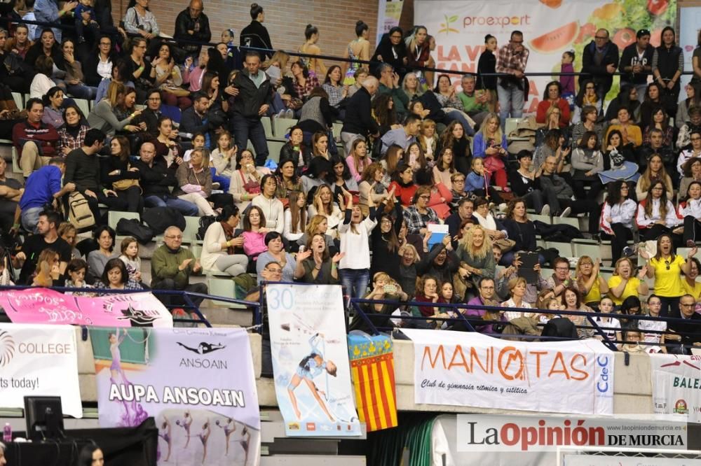 El Campeonato de España arranca en el Palacio de los Deportes con el Rítmica Pozuelo, Ruth Ritmo, Calpe, Praxis y Mabel como líderes