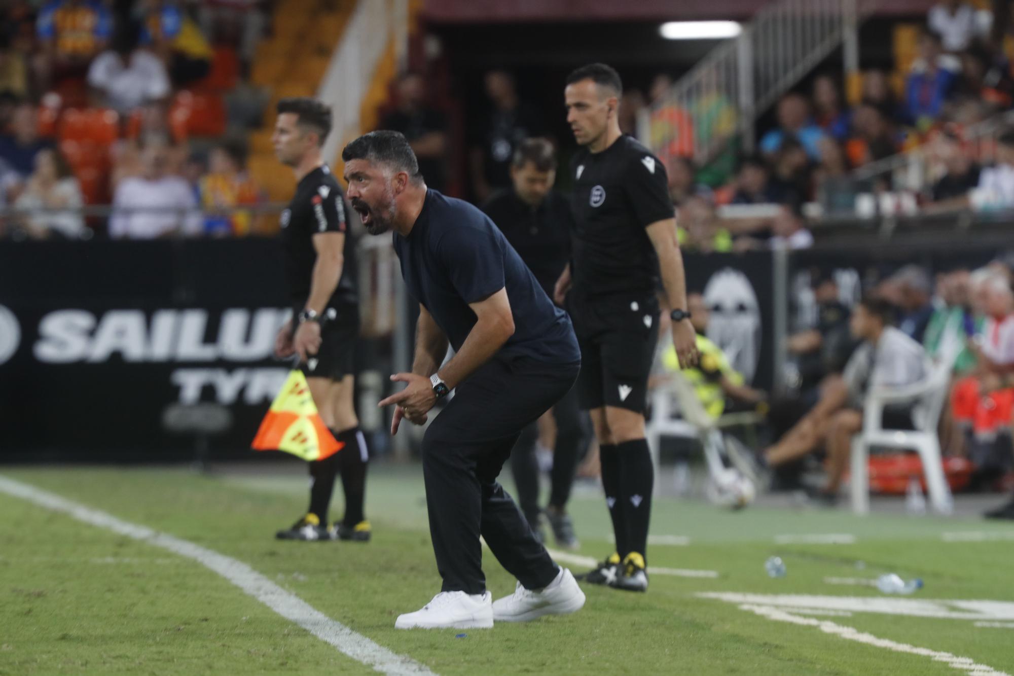 El Valencia - Celta en imágenes