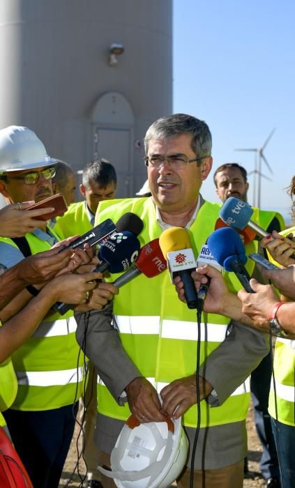 INAGURACION DEL MAYOR PARQUE EOLICO DE CANARIAS