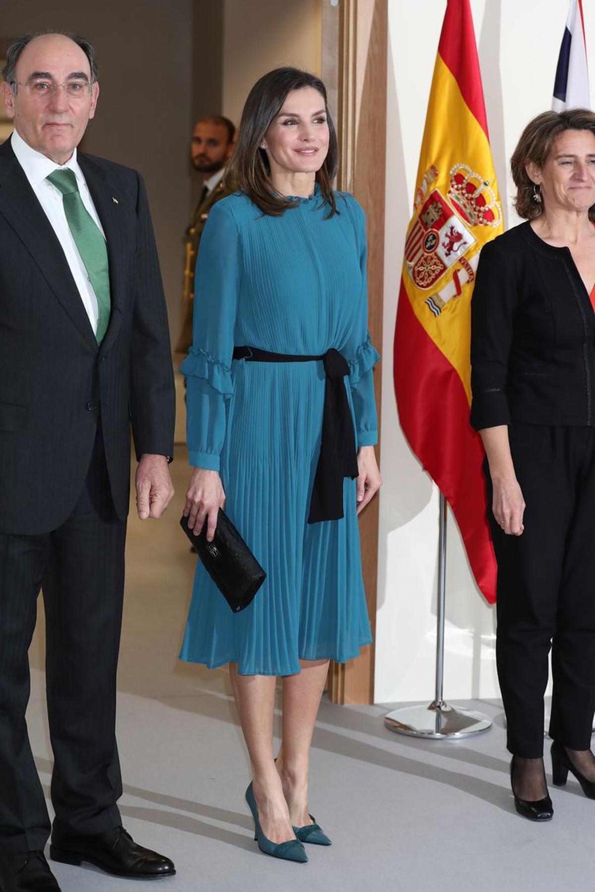 Letizia Ortiz con mono de Zara