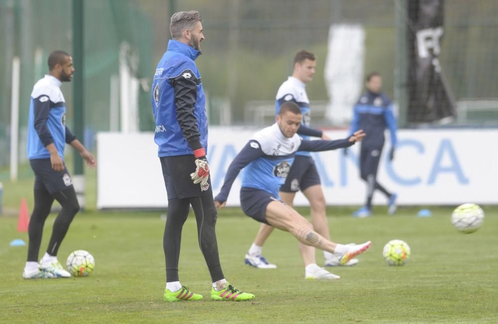 El Deportivo prepara el partido contra Las Palmas