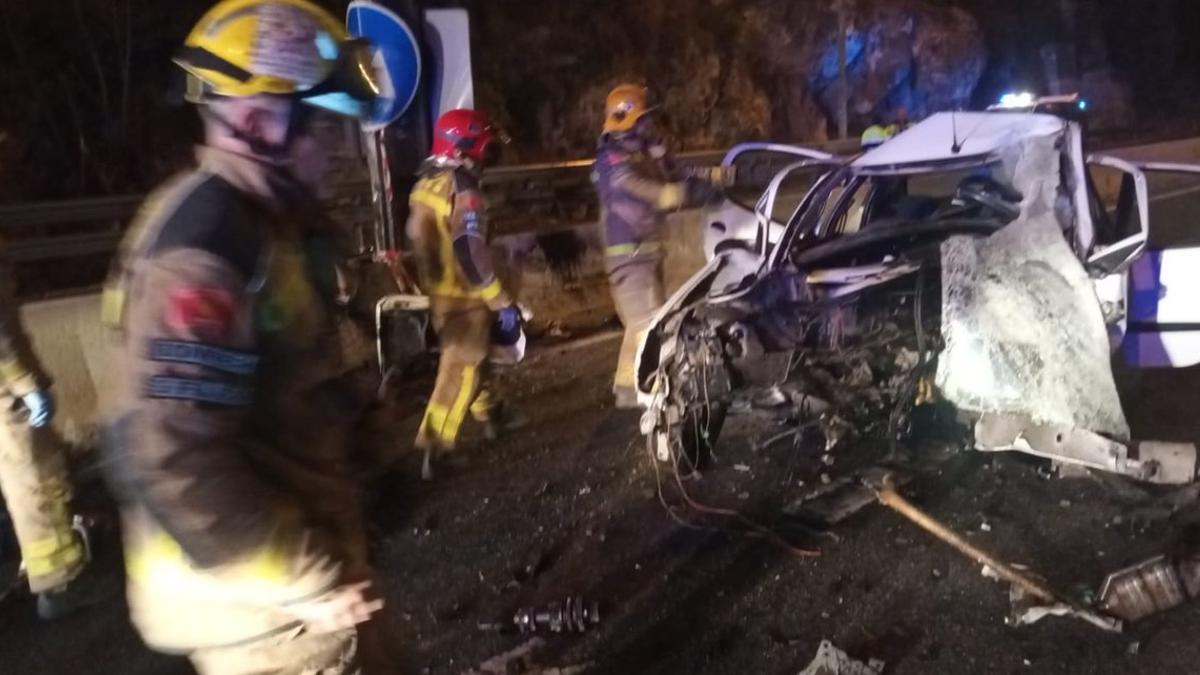 Tres muertos en un accidente de tráfico en Tarragona