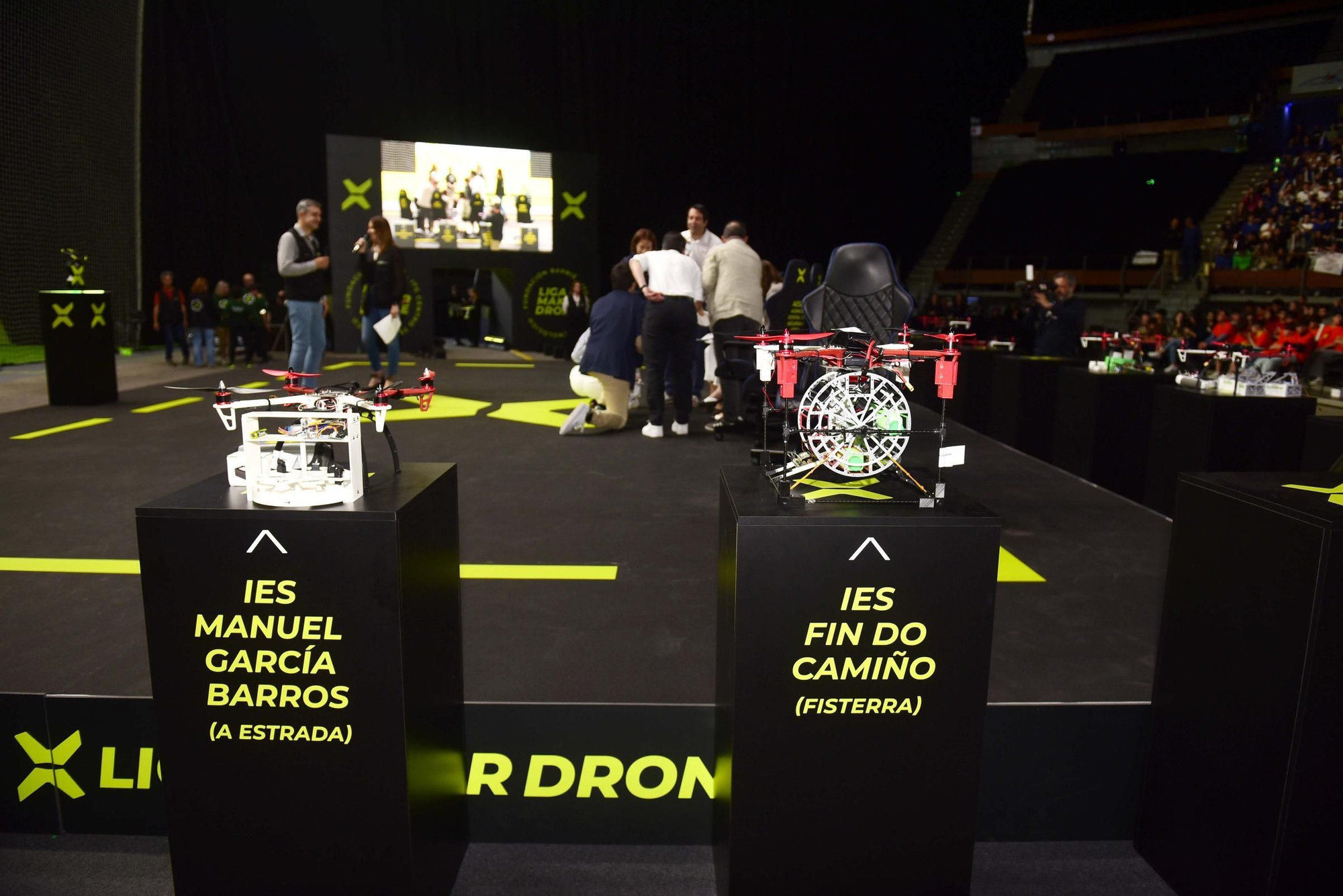 Liga Maker Drone: Abarrote en el Coliseum para un juego de altos vuelos