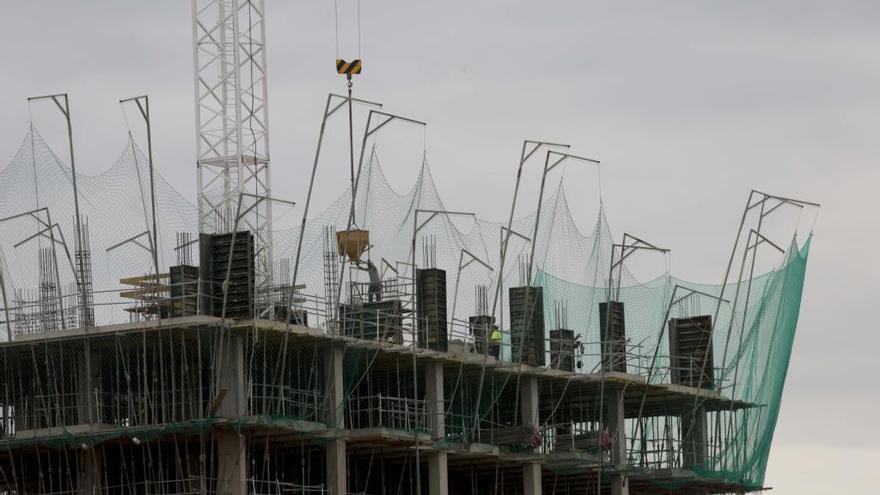 Edificio en construcción.