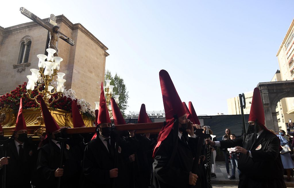 La procesión del Viernes Santo de Murcia, en imágenes