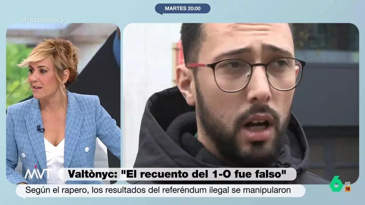 El tema Valtònyc, en 'Más Vale Tarde'.