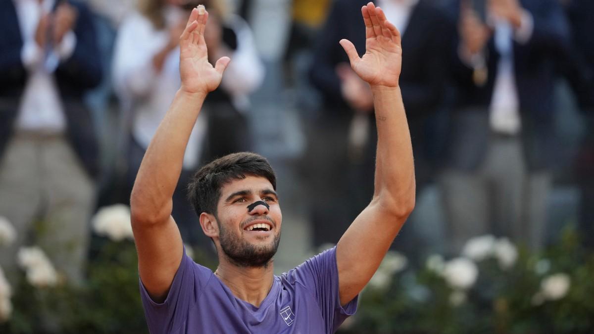 Carlos Alcaraz, campeón de Roma