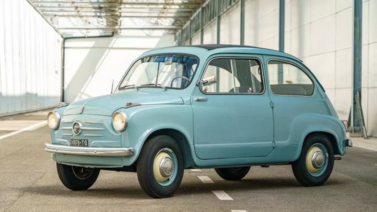 El Fiat 600 celebra 70 años con un homenaje eléctrico de 400 km de autonomía