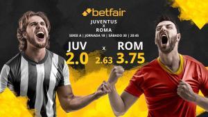 Juventus FC vs. AS Roma: horario, TV, estadísticas, clasificación y pronósticos