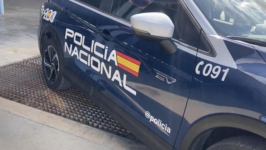 Un vehículo de la Policía Nacional.