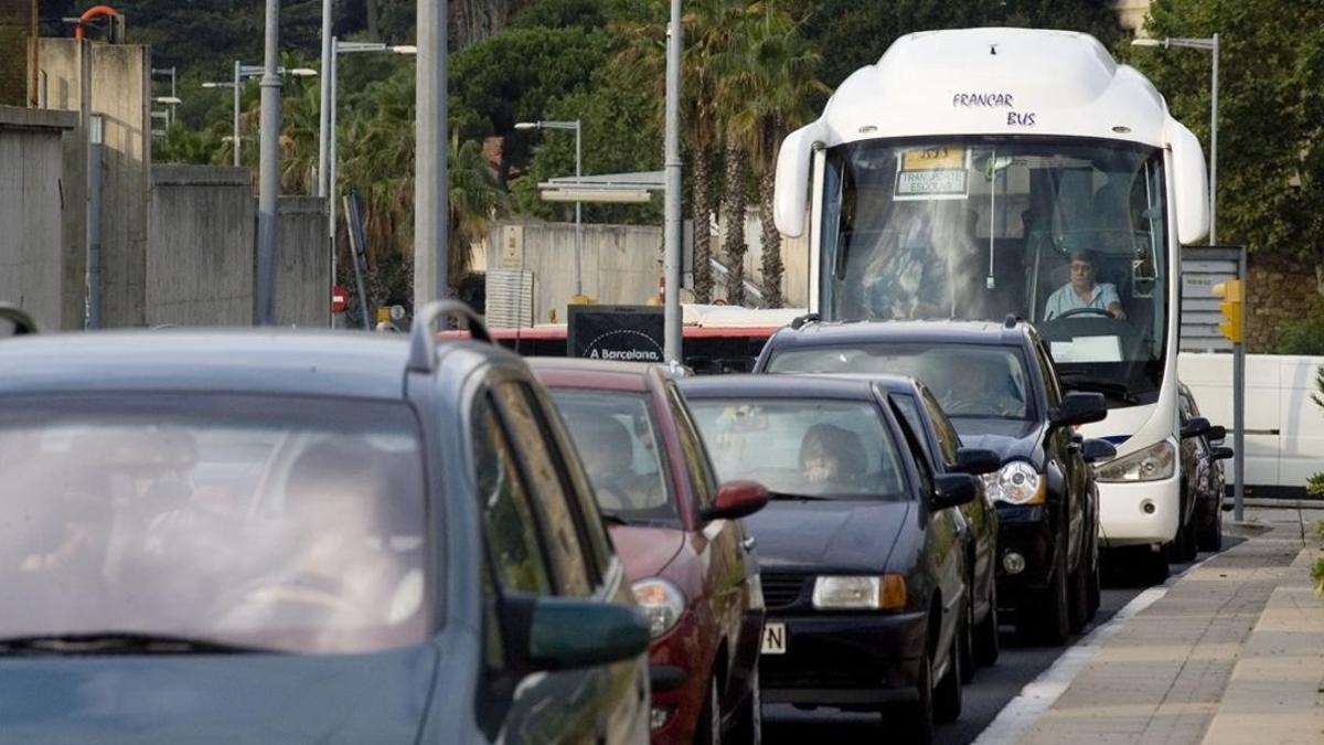 Imagen de archivo de un autocar