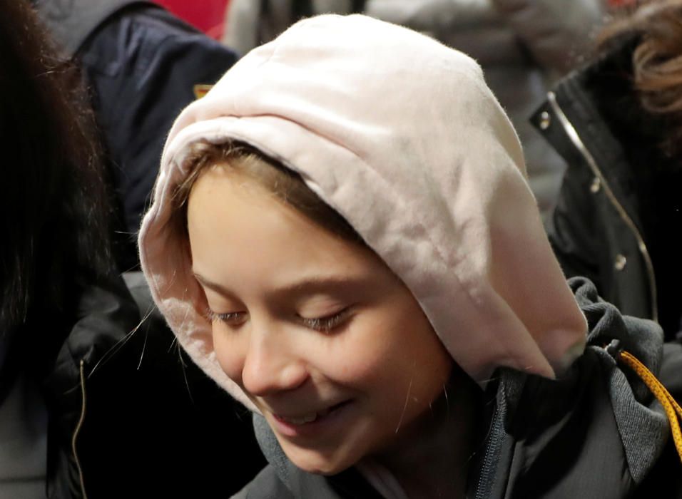 Greta Thunberg, en la Cumbre del Clima en Madrid