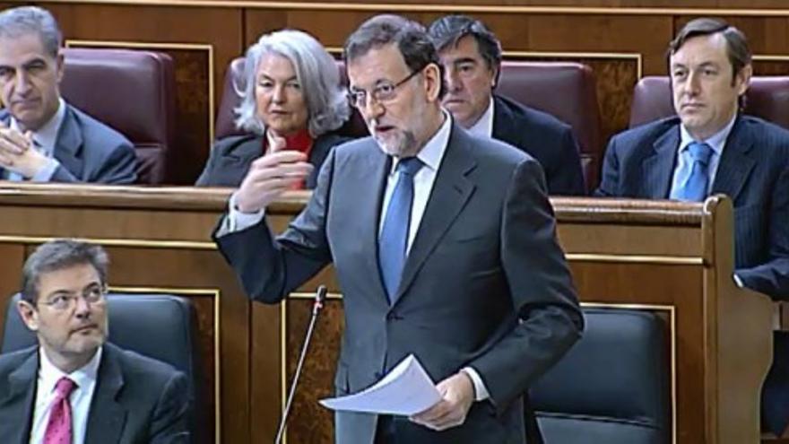 Rajoy, a Sánchez: "Usted no va a llegar al Gobierno"