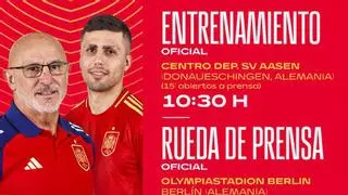 Rueda de prensa de Rodri y Luis de la Fuente, en directo | Última hora de la selección española en la Eurocopa