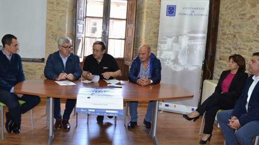 Presentación ayer del Festival &quot;De tapas por Sanabria&quot;.