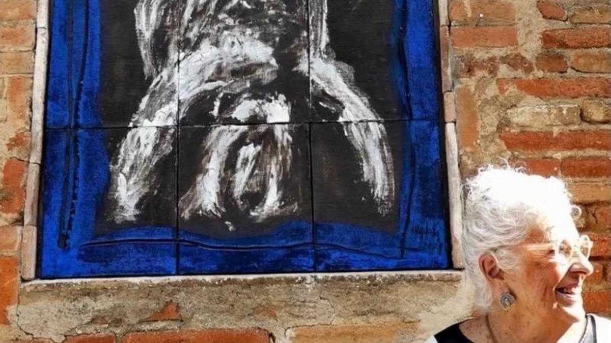 La ceramista Maria Àngels Domingo Laplana.