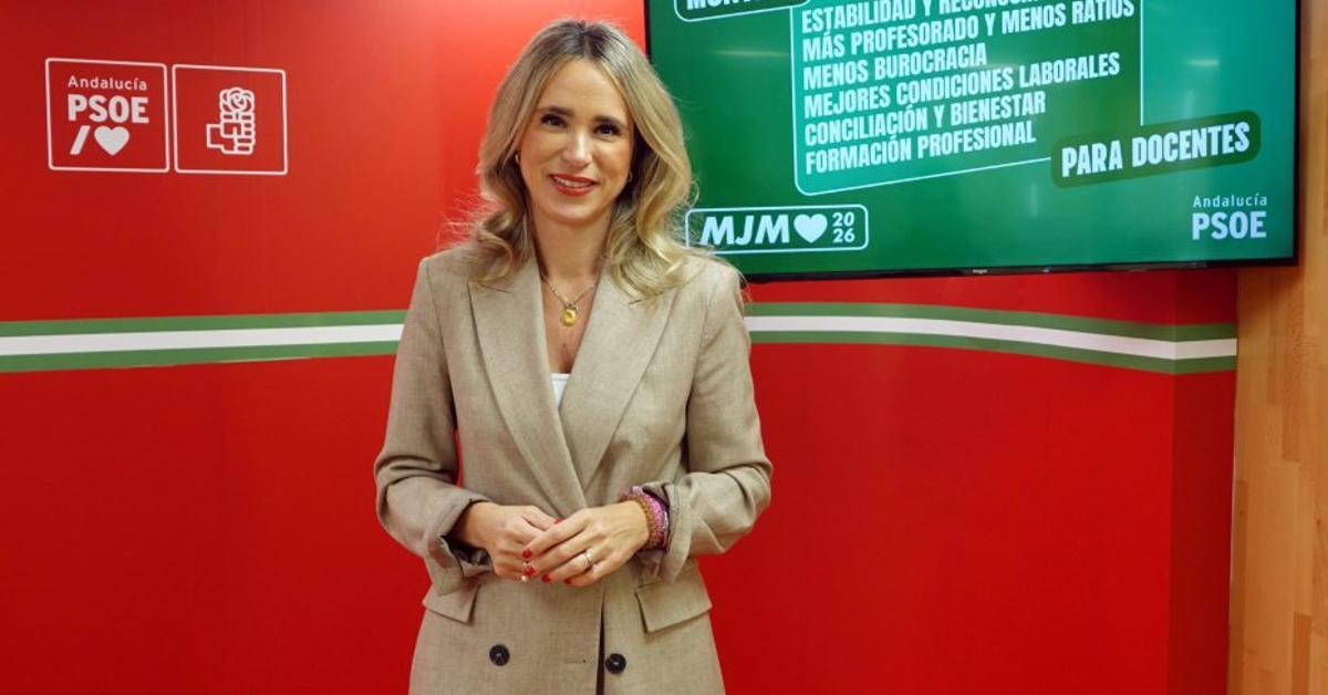 Patricia Alba, candidata al Parlamento andaluz por Málaga.