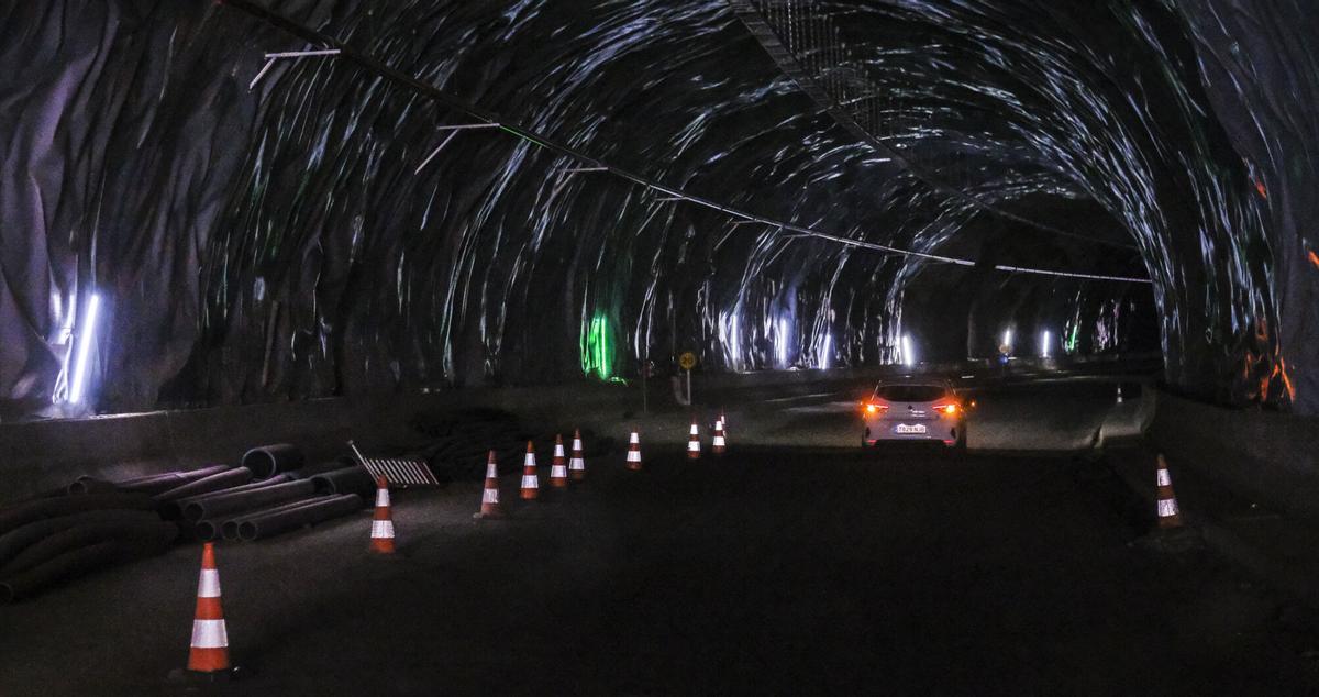 Visitas a las obras de la carretera de La Aldea