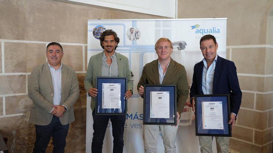 Badajoz se convierte en la primera ciudad de Aqualia en lograr una triple certificación ambiental en la gestión del agua