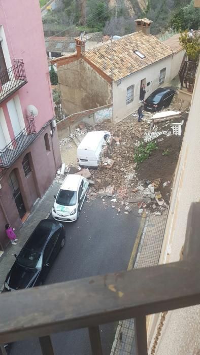 El viento provoca caída de árboles en Alcoy