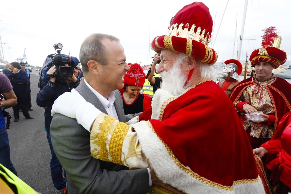 Llegada de los Reyes Magos a Las Palmas de Gran Canaria 2017