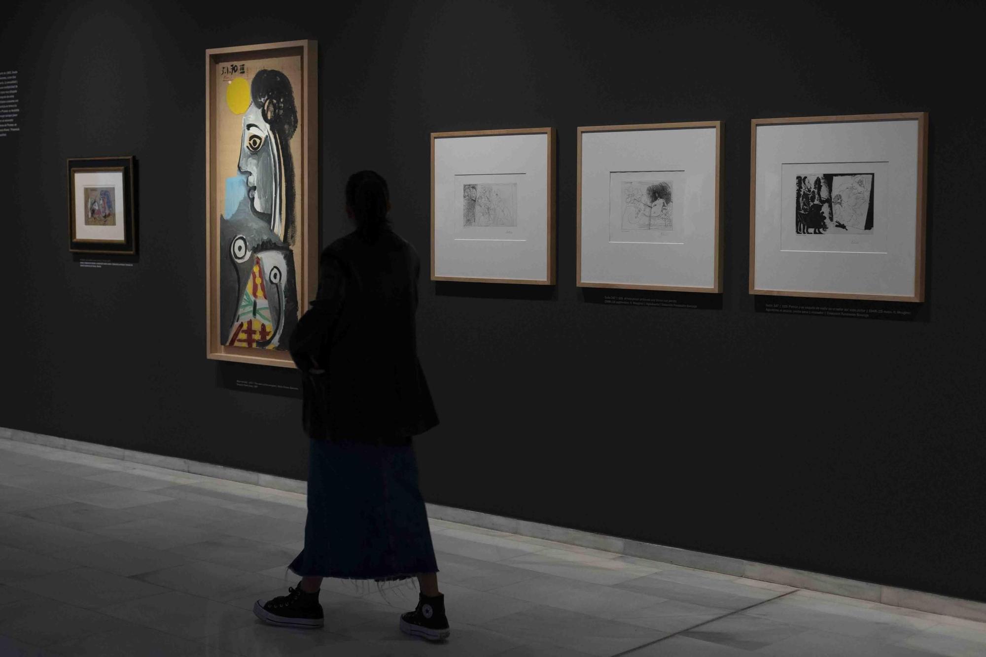 Picasso y la modelo