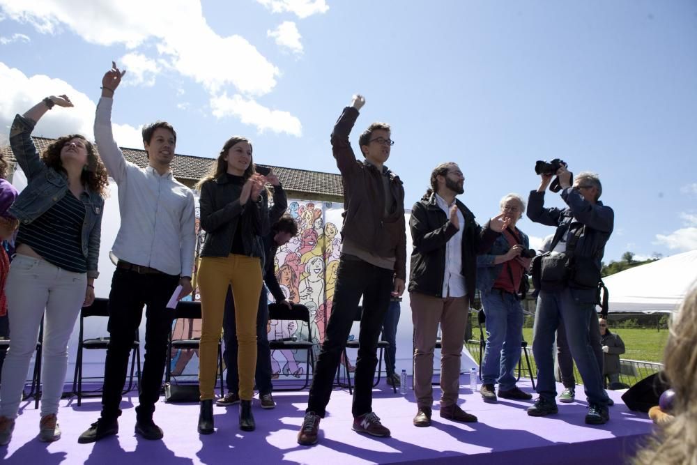 Acto de Podemos con Íñigo Errejón en La Felguera