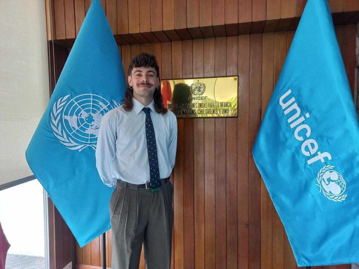 Álvaro Ortiz, Fondo de las Naciones Unidas para la Infancia (UNICEF), en Lima (Perú).