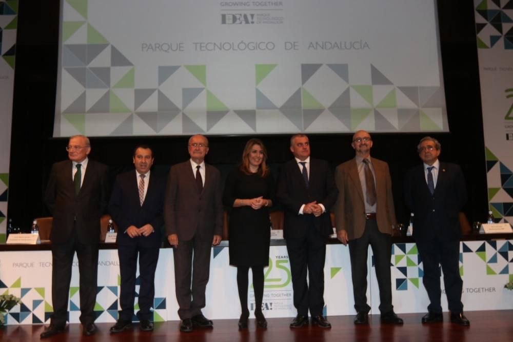 Susana Díaz, en el acto por el 25 aniversario del PTA