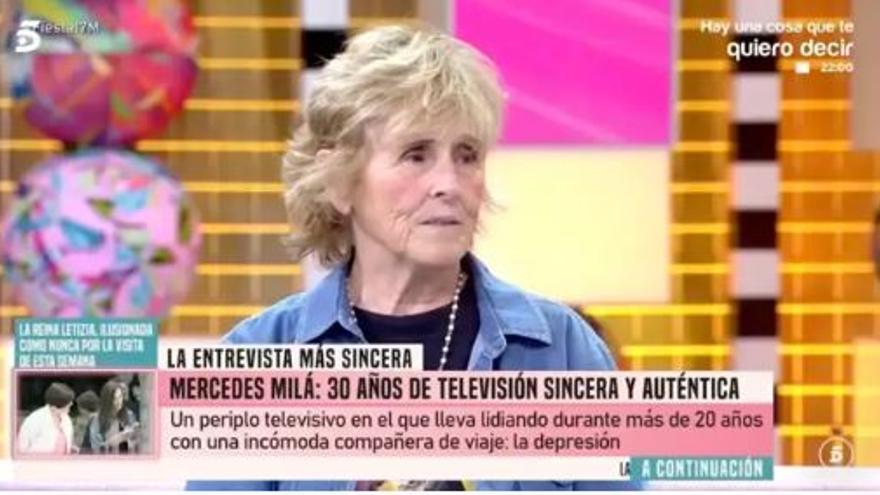 Mercedes Milá habla de su etapa más oscura y señala a Gran Hermano: &quot;Me puse a llorar como una posesa&quot;