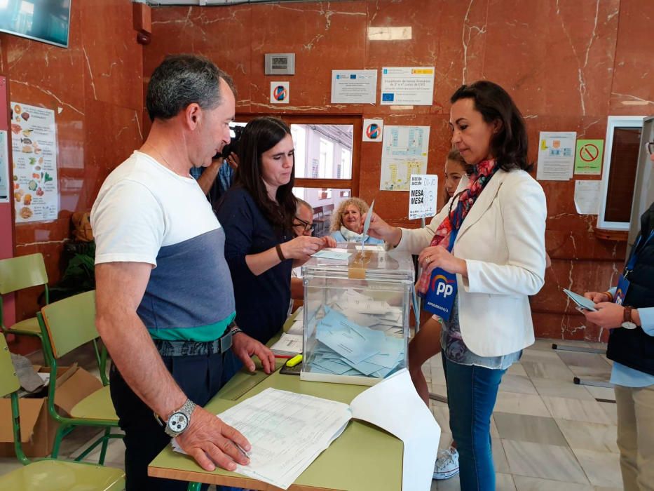 María Ramallo, candidata a revalidar la alcaldía en Marín.