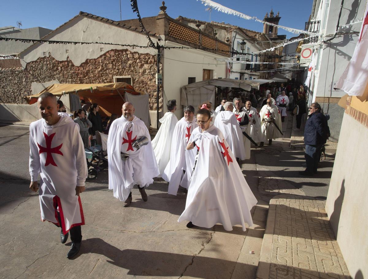 Templarios por el mercado medieval.