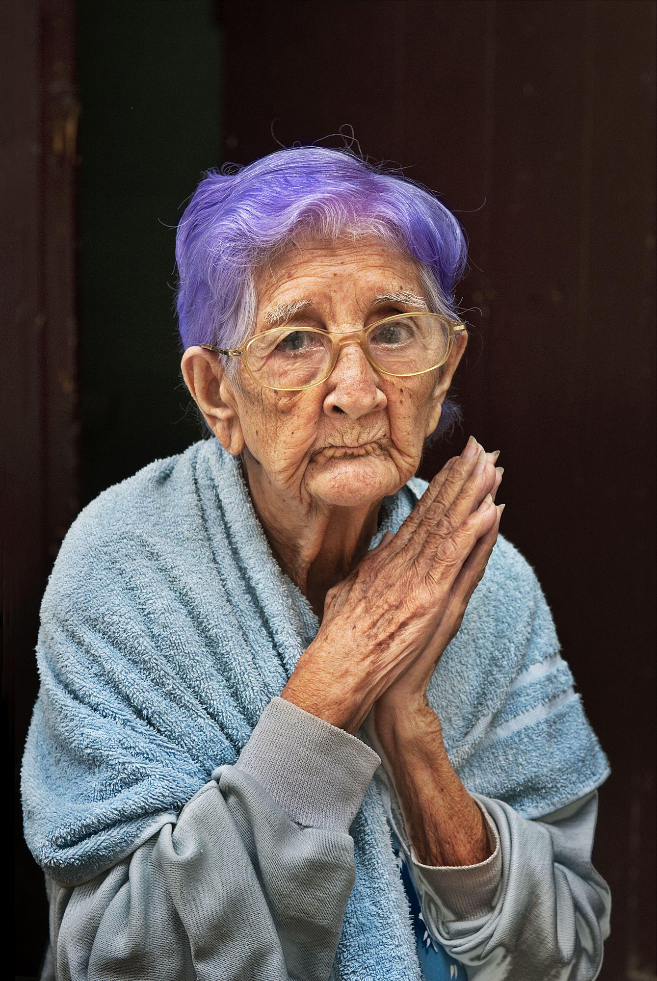 Anciana en Cuba. 