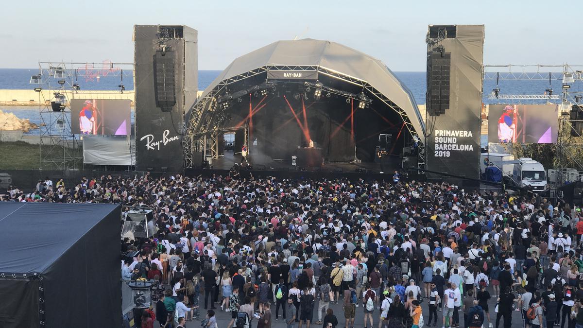 Imagen del festival Primavera Sound en 2019