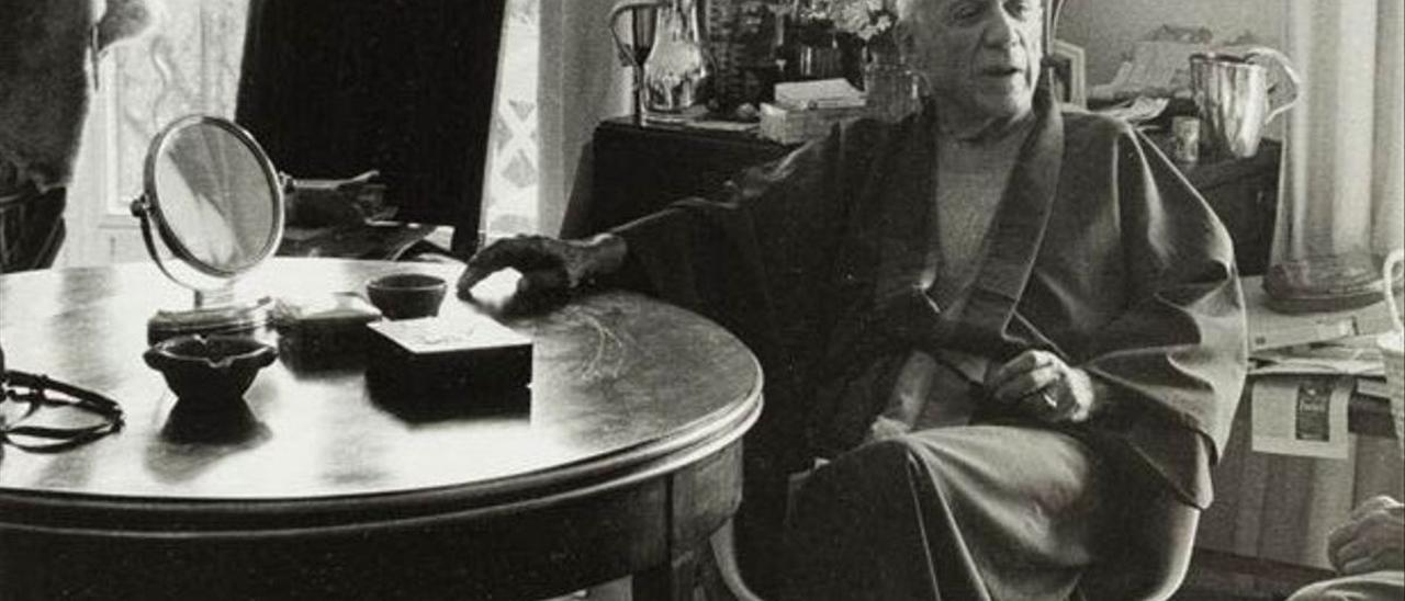 Picasso, visto por el fotógrafo Lucien Clergue.