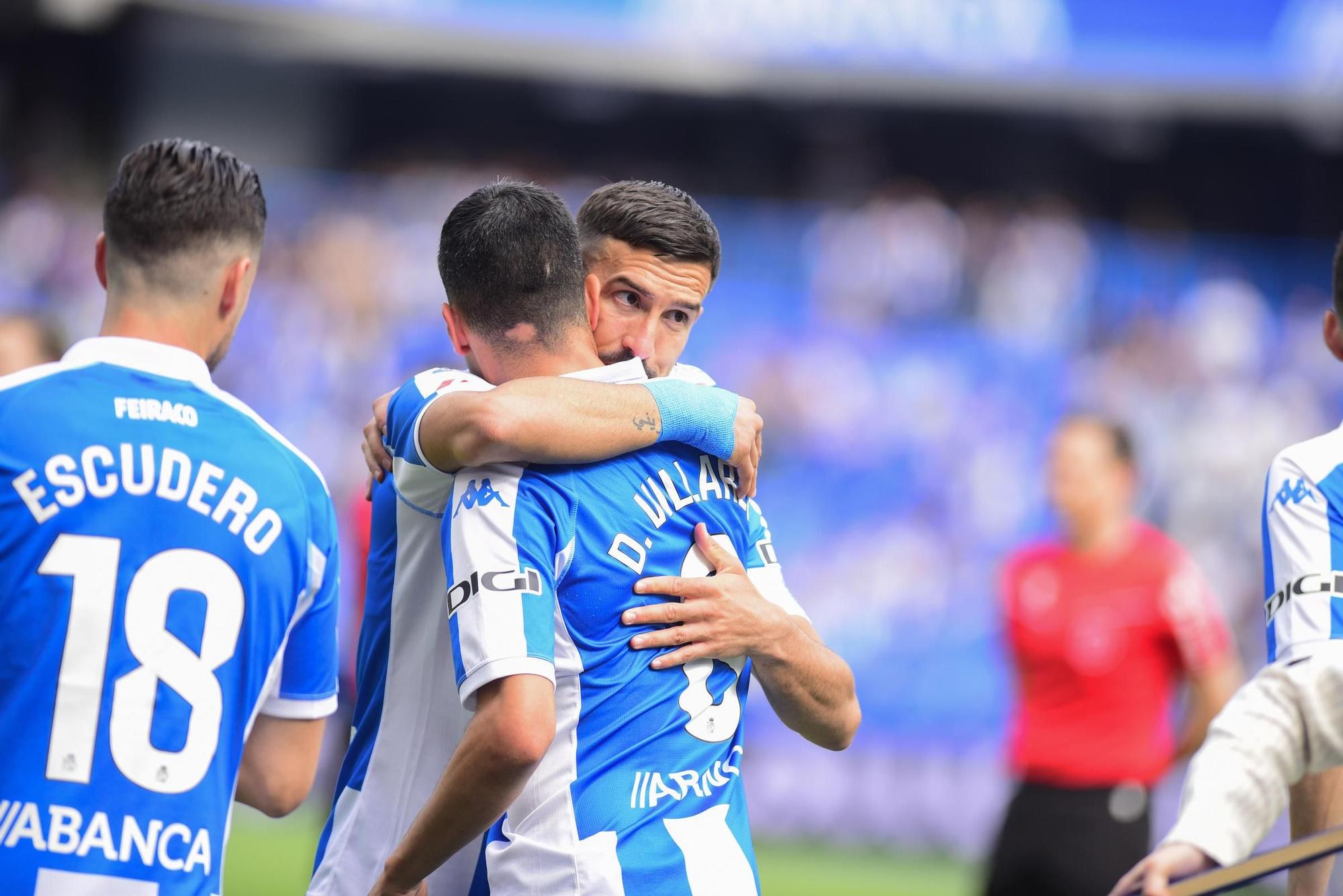 El Dépor cae goleado (0-4) por el Elche para cerrar la temporada 2025-25 en Riazor
