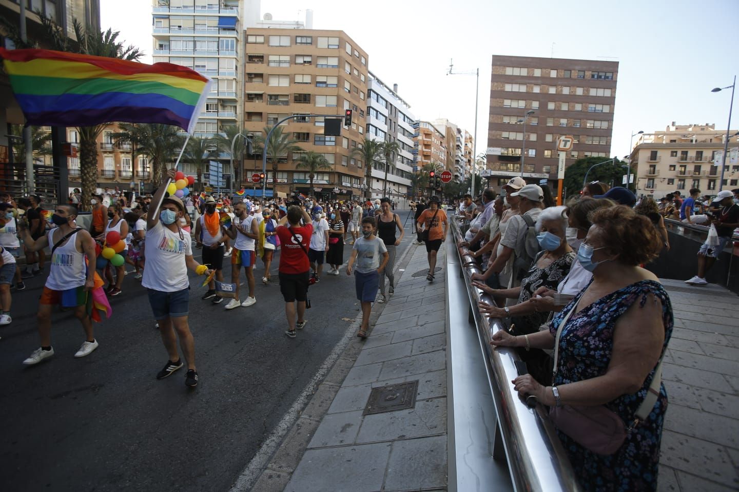 Celebración del Orgullo gay 2021 en Alicante